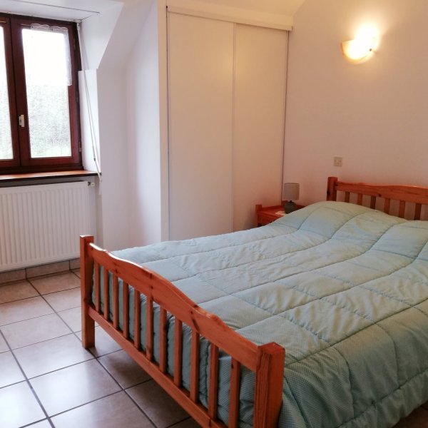 Chambre lit double - Gîte à l'Orée de Brocéliande